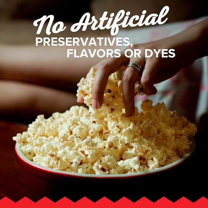Orville Redenbacher’s Microwave Popcorn, Butter Flavor, 3g Fiber Per Serving, 3.29 oz., 3-Count (12 Boxes)