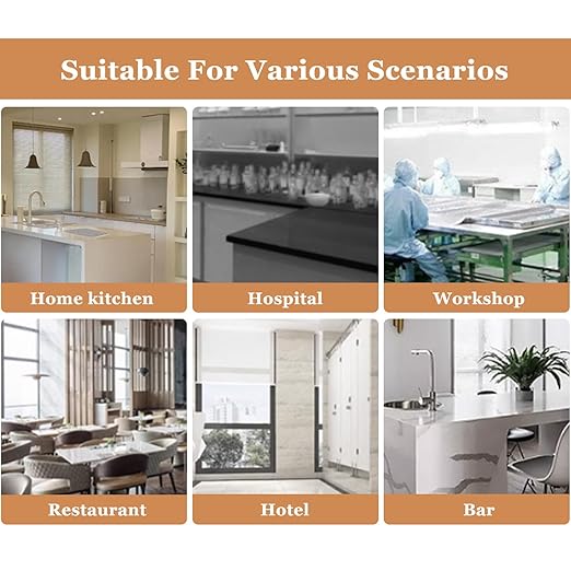 Embedded Countertop Trash Can, Stainless Steel Kitchen Trash Can, Built-in Countertop Trash and Waste Chute, Square Built-in Countertop Trash Can Grommet,Silver Set