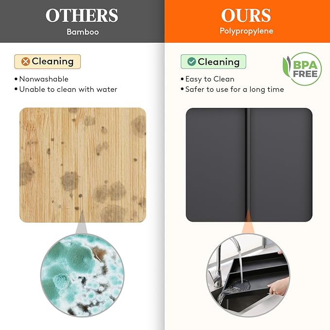 Lifewit Utensil Organizer for Kitchen Drawer, Expandable Cooking Silverware Tray, Adjustable Cutlery Flatware Holder, Plastic Spatula Tools Storage Divider, 12.9 x 16.1", Black