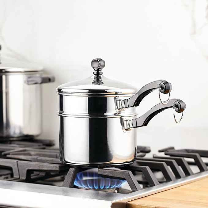 Farberware Classic Stainless Series 2-Quart Covered Double Boiler