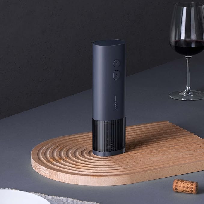 Hoto Electric Wine Opener Bunble with Self Lock Tape Measur