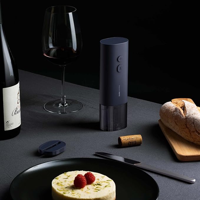 Hoto Electric Wine Opener Bunble with Self Lock Tape Measur