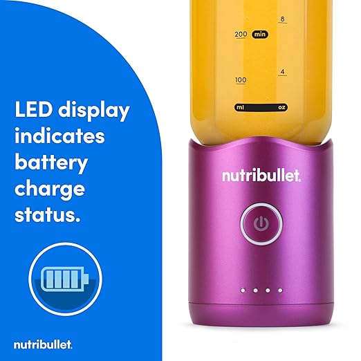 nutribullet Flex Portable Blender NBPB50200DB, Orchid Purple