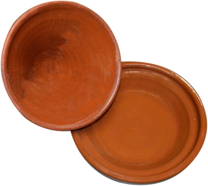Moroccan Cooking Tagine 100% HANDMADE Clay Cookware (Lead Free)