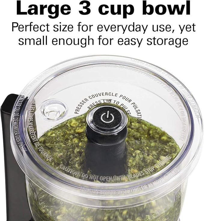 Hamilton Beach Electric Vegetable Chopper & Mini Food Processor (72850) and Hamilton Beach Portable Blender for Shakes and Smoothies (51131)
