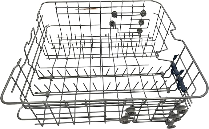 Upgraded DD82-01074A Middle Dishwasher Rack Replacement for Samsung Dishwasher Modle DW80R5061/DW80R5060/DW80K7050UG Series