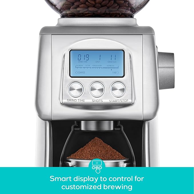 CASABREWS Tornado Electric Conical Burr Coffee Grinder, Automatic Burr Coffee Grinder with 77 Precision Grind Settings for Espresso to French Press, Special for Barista and Coffee Lovers