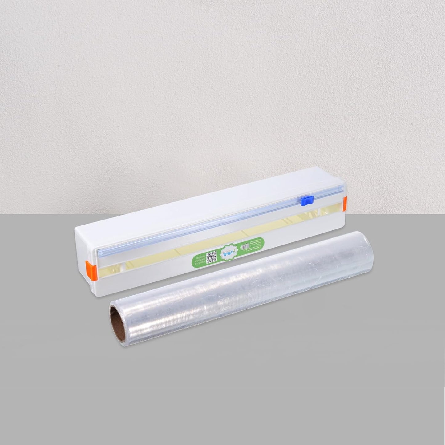 PATIKIL 8pcs Plastic Wrap Cutter, 17in Plastic Wrap Slide Cutter Snap Card Slot Installation Replacement for Aluminum Foil Wax Paper Parchment Paper Wrap Dispenser, White