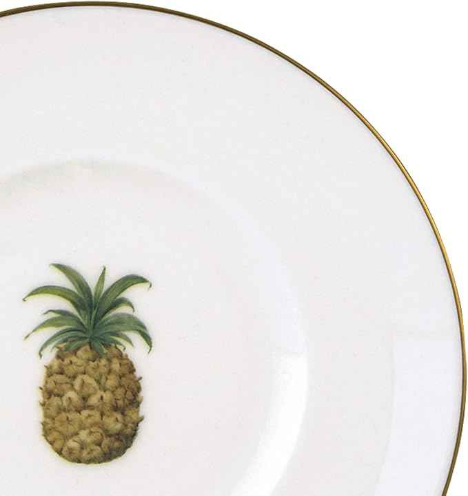 Lenox 897296 British Colonial Bamboo Dessert Plates, Set of 4