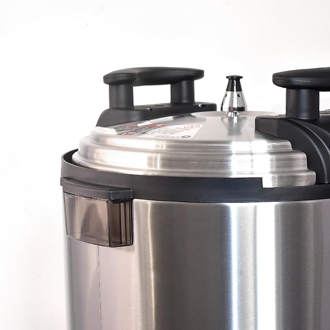 Kolice Commercial 220Volts 33L Pressure Cooker, 220Volts Multi Cooker Pressue Canner With Non-stick Inner Pot, 33L (35 QT), 3000W, For Hotel Restaurant Kitchen and only for 220V electric (NOT 110V)