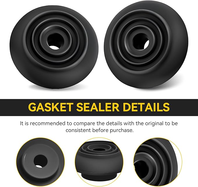Coffee Maker Replacement Upper Needle Seal Silicone Gasket Compatible with Cuisinart Single Serve Coffee Maker for SS-10, SS-10P1, SS-5, SS-5W, SS-700, SS-700ENW, SS-6, SS-780, and SS-780PC