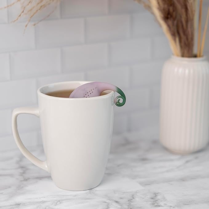 Pund'it Chamomileon Tea Infuser, Cute Color Changing Infuser for Loose Leaf Tea