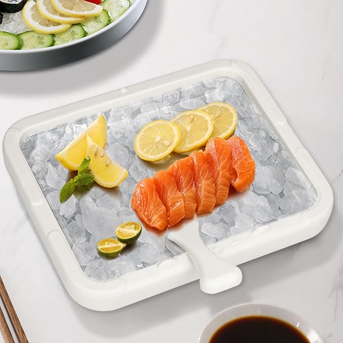 Rolled Ice Cream Maker, Frozen Yoghurt Plate Ice Cream Maker Machine, Soft Serve Slushies Gelato Pan and Roll, for Home DIY Ice Yogurt Sorbet