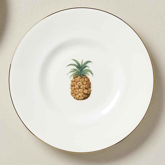 Lenox 6226641 British Colonial Bamboo Dessert Plate
