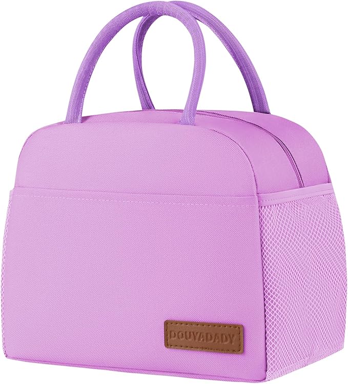 douyadady Lunch Bag Women/Men Lunch Box Women/Men (purple)