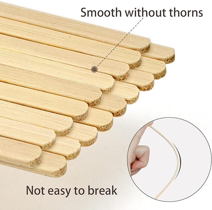 Bamboo Coffee Stirrers, 250 Count of Disposable Coffee Stir Sticks - Stir Sticks For Coffee Bar 5.5 Inch, Stir Sticks with Smooth End, Coffee Stirs for Coffee, Cocktail, Hot Drinks