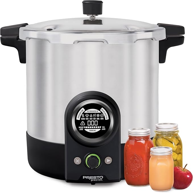 Presto 02153 Precise 23-Quart Digital Pressure Canner