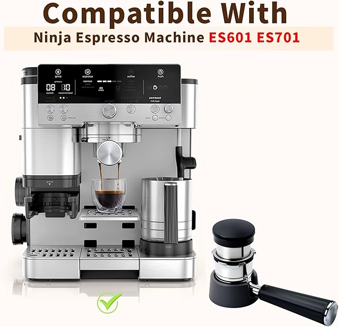Portafilter Holder Compatible With Ninja Espresso Machine, Espresso Tamping Station for Ninja Luxe Cafe ES601 ES701