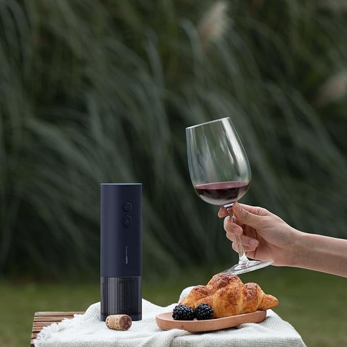 Hoto Electric Wine Opener Bunble with Self Lock Tape Measur