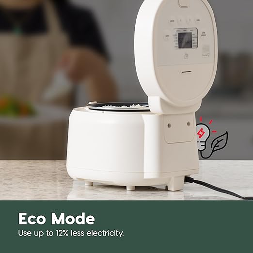 IRIS USA Micom Japanese Rice Cooker, 5-Cup Uncooked/10-Cup Cooked, Fuzzy Logic Kitchen Appliance with Recipe Presets, Slow Cooker, Steamer, Hot Pot & Warming Function, Compact & Portable for Healthy Meal Prep
