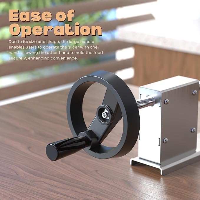 3 Blade Tornado Potato Spiralizer and Cutter Manual Stainless Steel Curly Fry Hand Crank for Vegetables