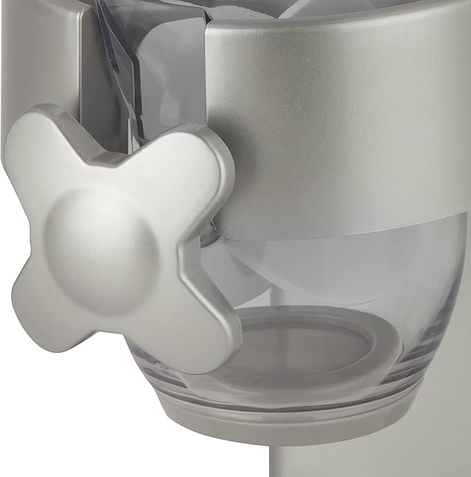 Honey-Can-Do Zevro /GAT102 Indispensable Dry Food Dispenser, Single Control, Silver