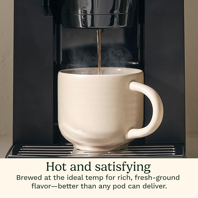 Cuisinart Coffee Maker, Grind and Brew Single Serve Coffee Maker, 6 Cup Sizes, Built-in Stainless Steel Burr Mill, Adjustable Strength, Grind Control and Over Ice Feature, Easy Cleaning, DGB-30