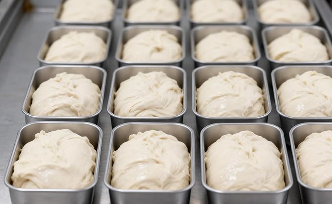 Leonyo 8 Pack Mini Loaf Pans for Baking, 6.3x3.5IN Stainless Steel Small Bread Loaf Pans for Meatloaf, Metal Mini Loaf Tins for Banana Bread Baking Homemade Brownies Smaller Loaves, Dishwasher Safe