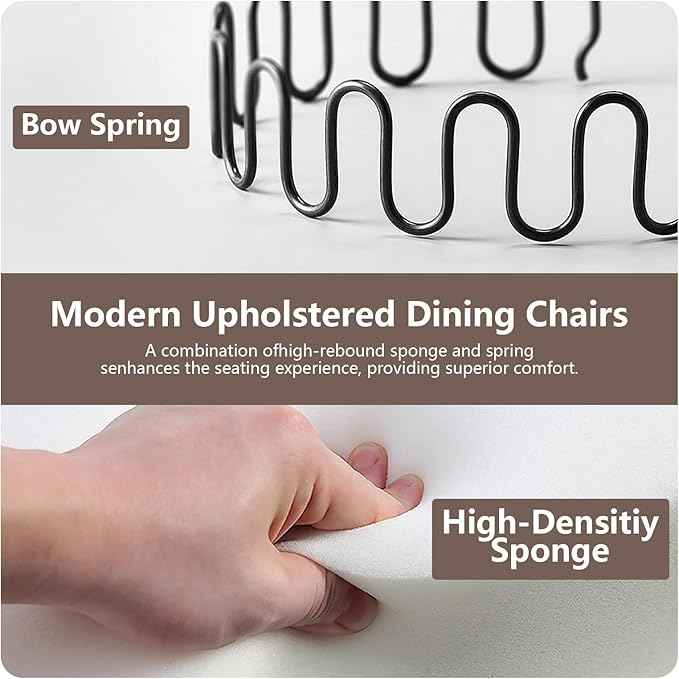 Velvet Dining Chairs Set of 2, Kitchen & Dining Room Chairs, Upholstered Dining Chairs with Back Ring Pull and Golden Solid Wood Legs, Modern Tufted Kitchen Chairs for Dining Room, Light Grey
