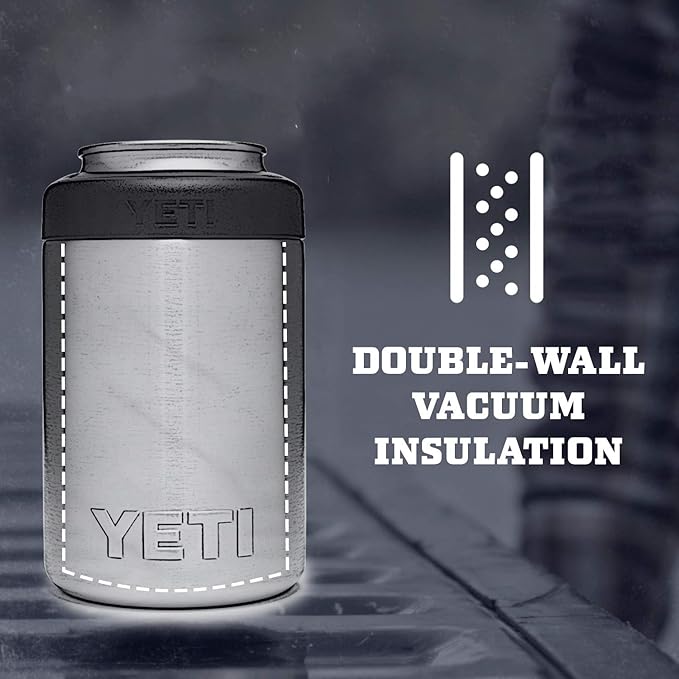 YETI Rambler 12 oz. Colster Can Insulator for Standard Size Cans, White (NO CAN INSERT)