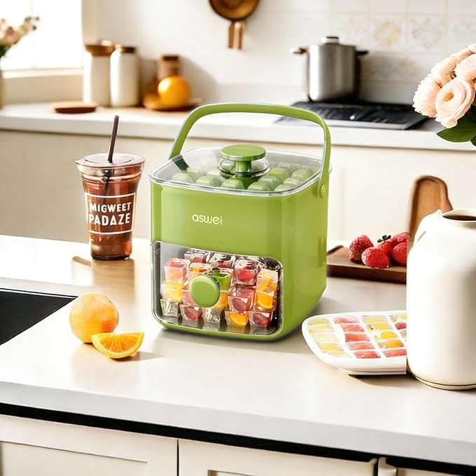 Ice Cube Trays+ Reusable Grocery Bags 3Pack