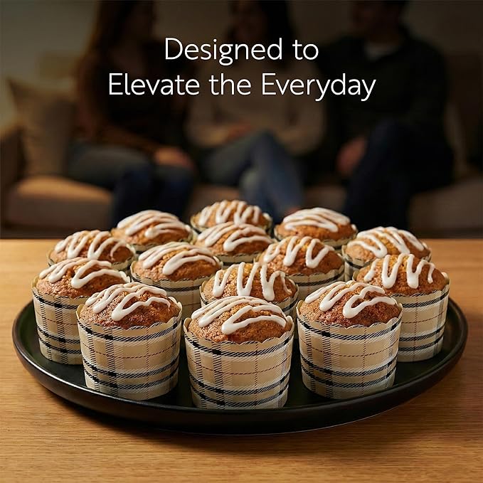 Restaurantware Baking Cups 200 Pack of 6 oz Paper Cupcake Liners Greaseproof Scalloped Oven-Safe Elegant Dessert Muffin Cups Disposable for Parties