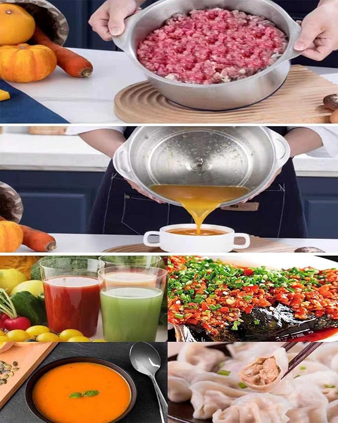Blender And Food Processor Combo, 500w Electric Chopper Food Chopper, 5-Speed Mode, Suitable home and kitchen of Nut Chopper Garlic Grinder