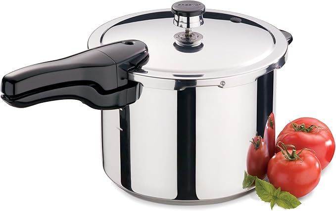 Presto 01282 8-Quart Aluminum Pressure Cooker & 01282 8-Quart Aluminum Pressure Cooker