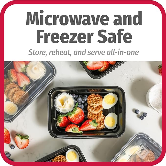 GoodCook Meal Prep Containers, Single