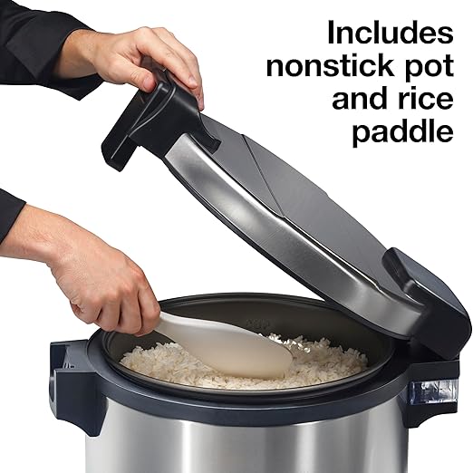 37580 Rice Warmer, Double-Wall Insulated, Maintain Food Safe Temperatures Up to 12 Hours, Conforms to NSF, Compatible with 37560R Rice Cooker