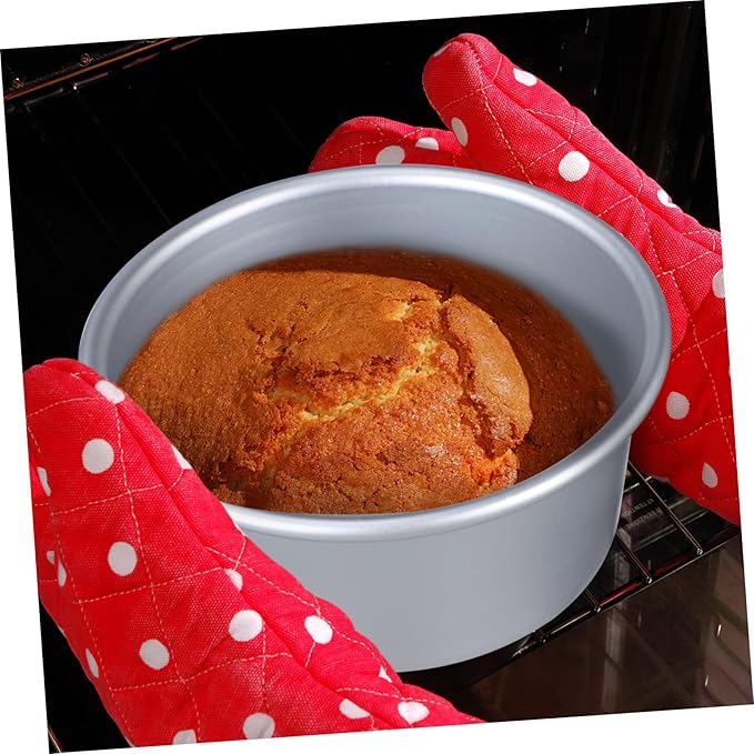 PRETYZOOM Cake Tin Set Nonstick Baking Pans Cake Molds Liners Baking Paper Oven Dishes
