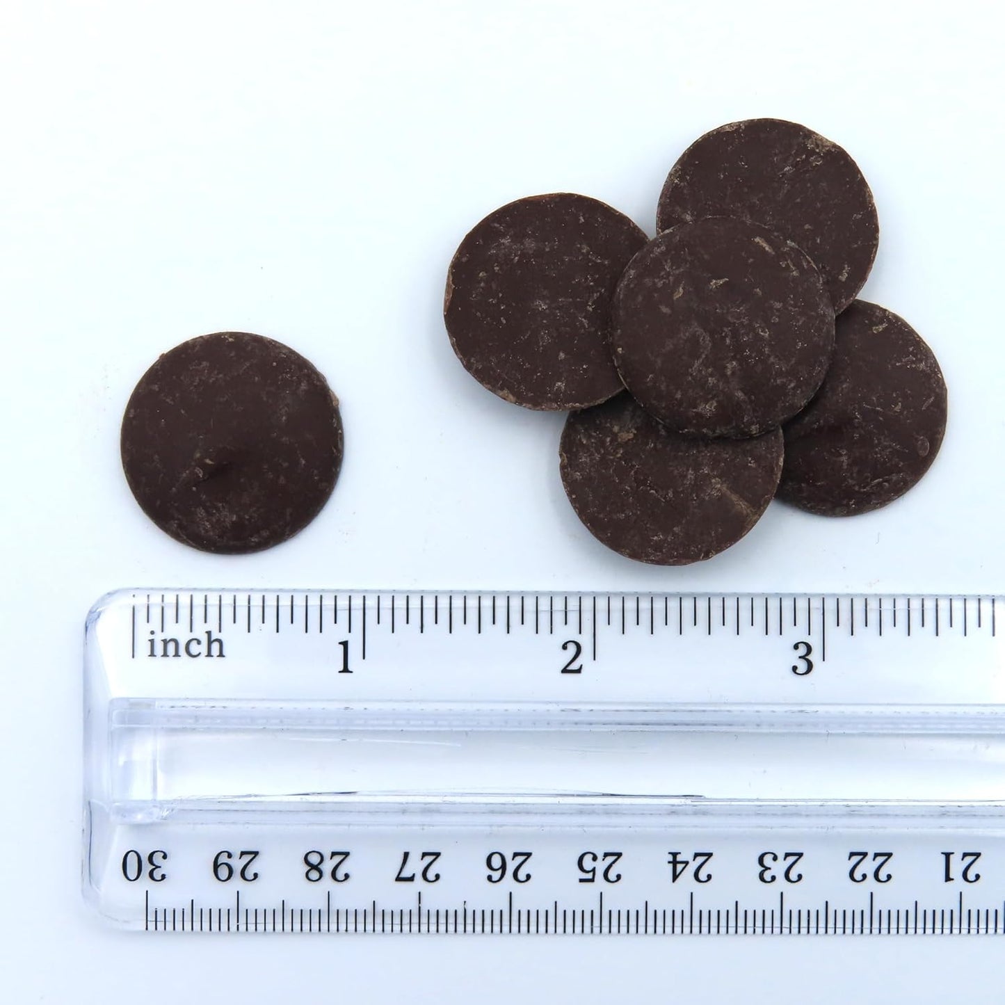 MERCKENS Coating Wafers, Dark Melting Chocolate, Cocoa Dark, 1 Pound Package