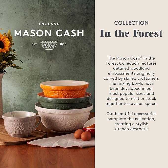 Mason Cash | S18 Owl Embossed Mixing Bowl - 2.85 Quart