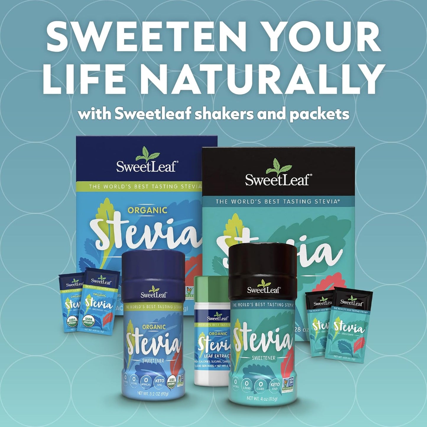 SweetLeaf Stevia Powder Shaker Jar 4 Oz Ea (Pack of 3)