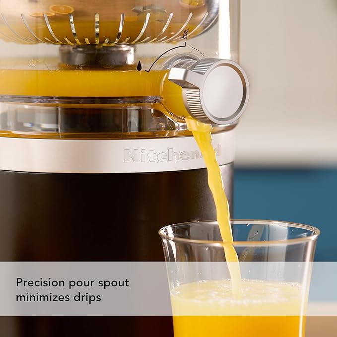 KitchenAid Go Cordless Citrus Juicer - battery sold separately, KCJR160, Black Matte
