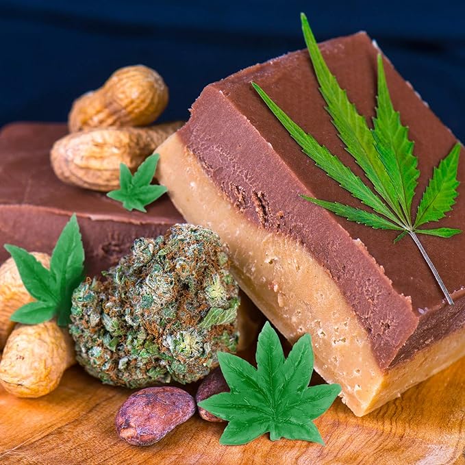 2 Pieces Weed Leaf Cake Fondant Mold Pot Leaves Silicone Mold for Weed Leaf Theme Cake Decoration, Chocolate Candy Polymer Clay Cookie Sugar Craft (Rose Red)