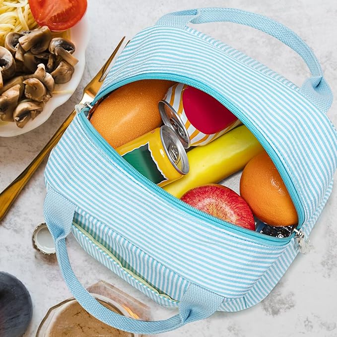 Bluboon Lunch Box for Women Cute Lunch Bag Reusable Insulated Lunch Bags Large Capacity Lunchbox Cooler for Work Picnic or Travel