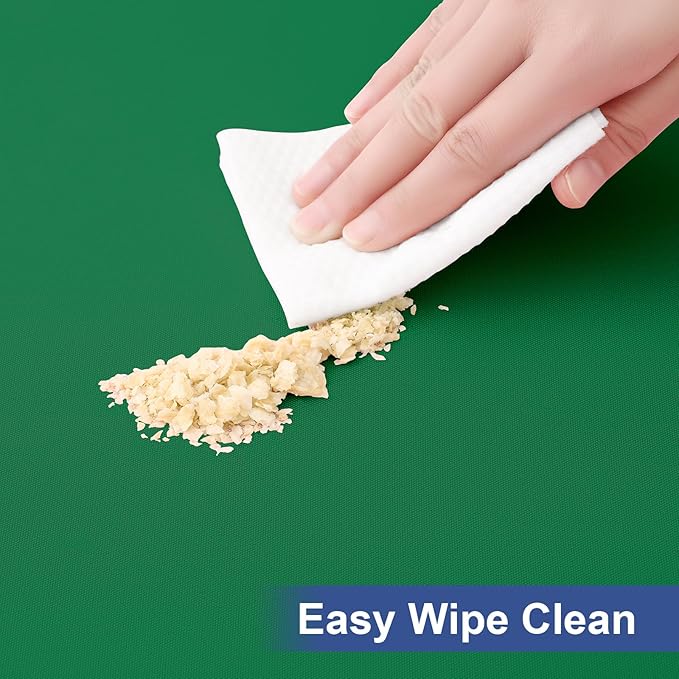 homing Rectangle Table Cloth Cover, Waterproof Polyester Elastic Fitted Tablecloth, Fits for 8 Foot Folding Tables, Washable Table Protector for Christmas, Holiday, Party (Hunter Green, 30" x 96")