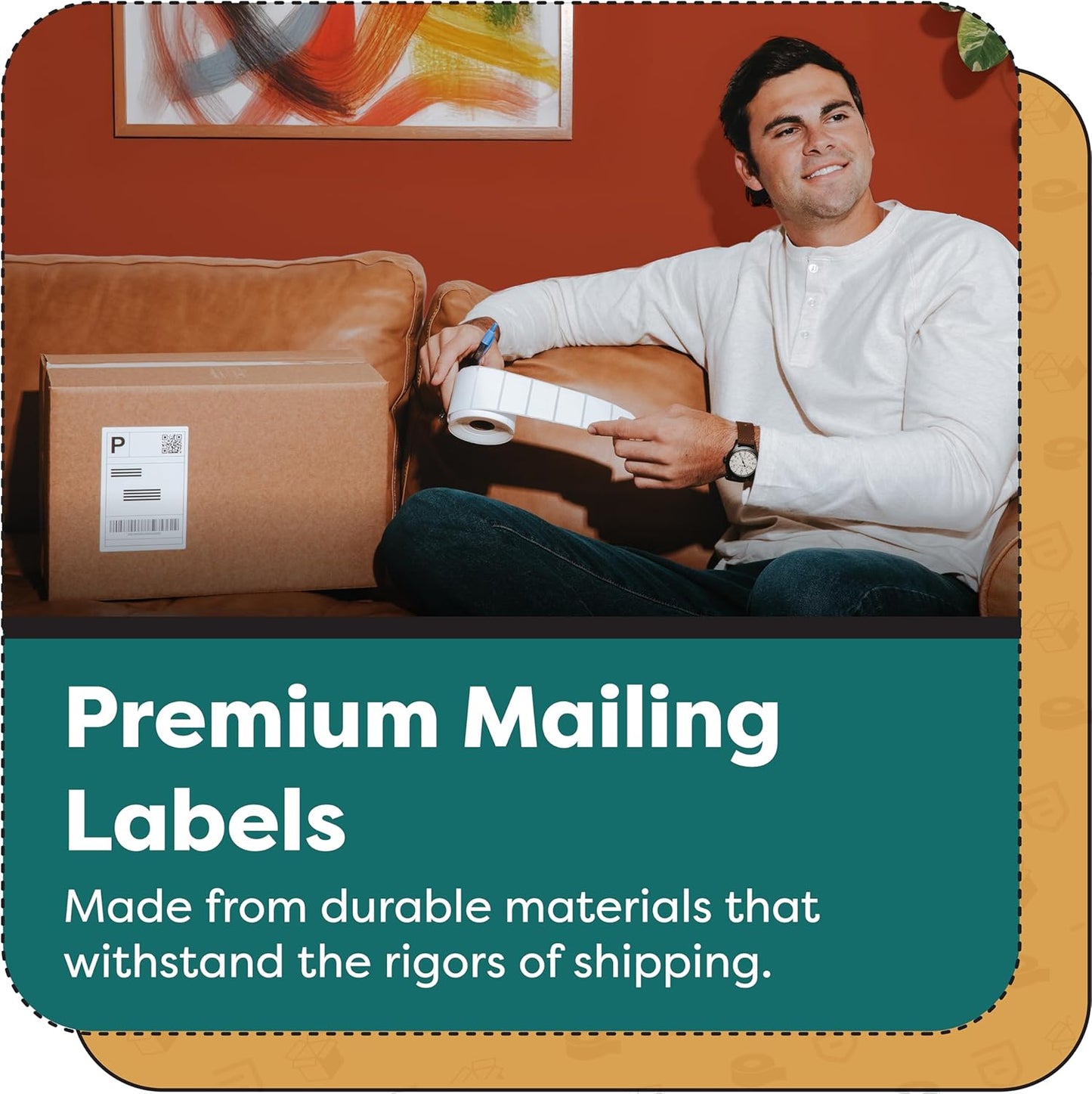 Aegis Adhesives - 1” X ½” Direct Thermal Labels for Small Price Tags, Return Address, File Folder, Compatible with Zebra Desktop Printers - NOT Rollo Compatible (12 Rolls, 2400 Labels/Roll)