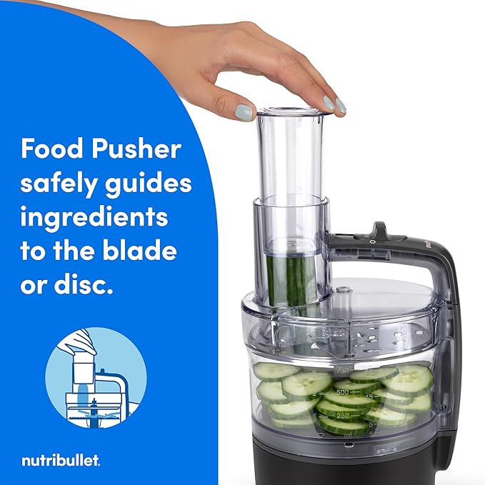nutribullet Limitless Food Processor, Matte Black