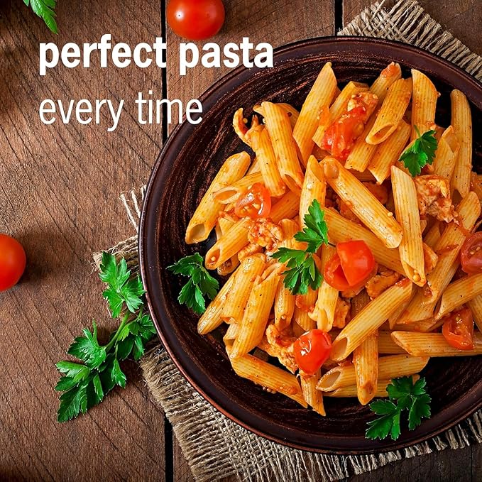 Al Dente Taupe - The Singing Floating Pasta Timer: Will Sing Different Tunes When Pasta is Ready at 3, 7, 9, and 11 Minutes, to be Boiled with Any Pasta in The Pot, Floats in Cold & Hot Boiling Water
