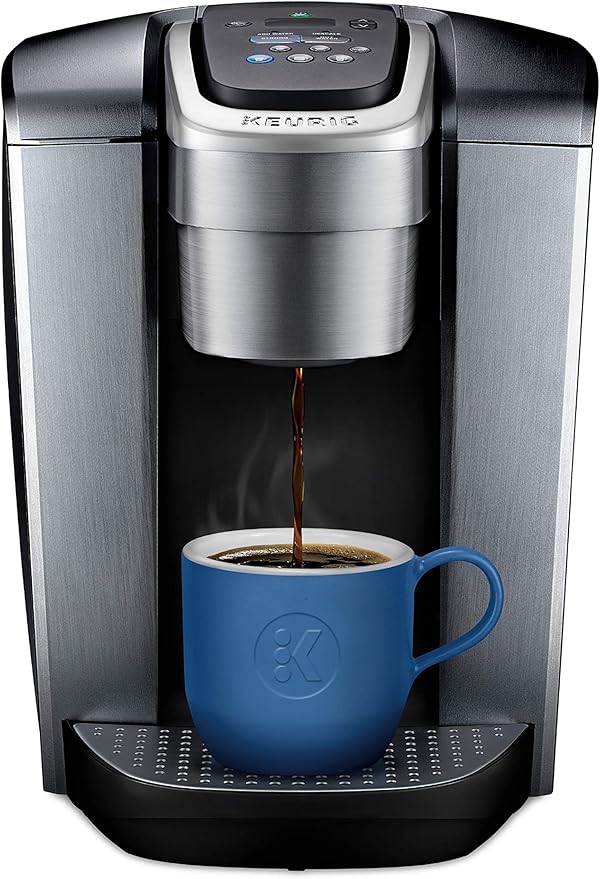 Keurig K-Elite Coffee Maker, Single Serve K-Cup Pod Coffee Brewer, With Iced Coffee Capability & 3-Month Brewer Maintenance Kit Includes Descaling Solution, Water Filter Cartridges & Rinse Pods