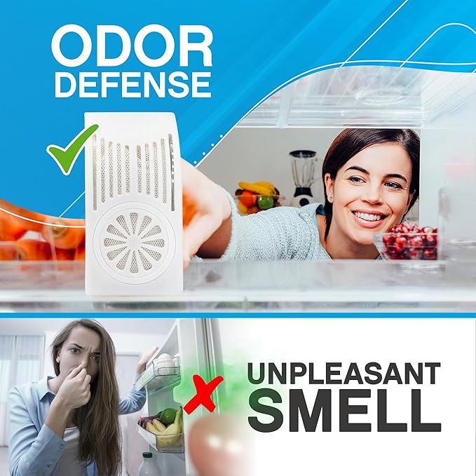 NonScents Ultimate Odor Control Bundle – Refrigerator Deodorizer (4-Count) & Carpet & Rug Odor Eliminator – Fragrance-Free, Long-Lasting Fresheners for Fridge, Freezer, & Pet Areas