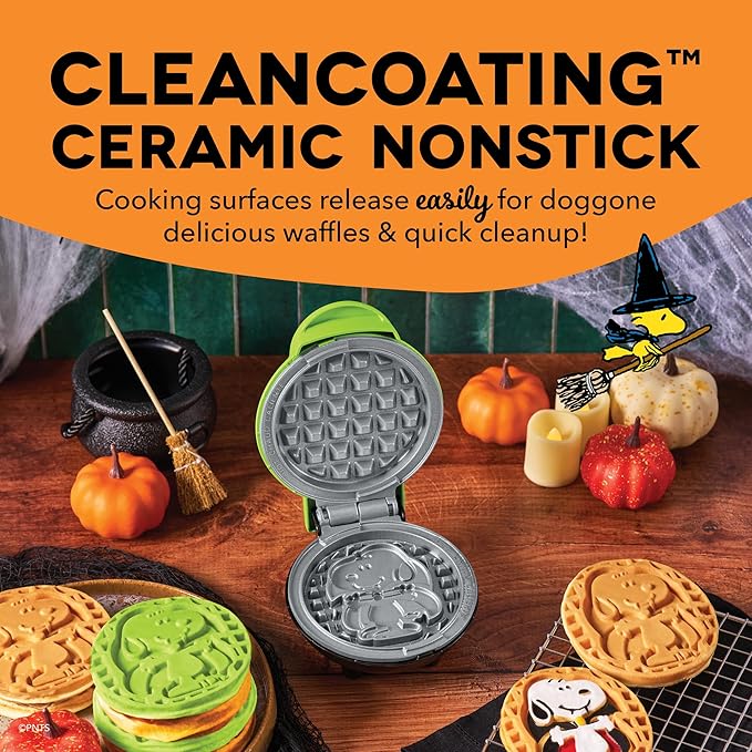 Peanuts x Dash Snoopy Vampire Mini Waffle Maker